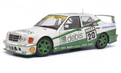 Diecast model cars Mercedes 190 DTM E 2.5-16 EVO 2 No.20 Debis 1991 M.Schumacher 1/18 Solido