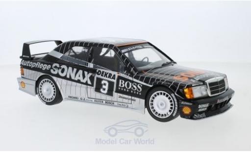 Diecast model cars Mercedes 190 DTM E 2.5-16 Evo 2 No.3 Sonax 1992 K.Ludwig 1/18 Solido