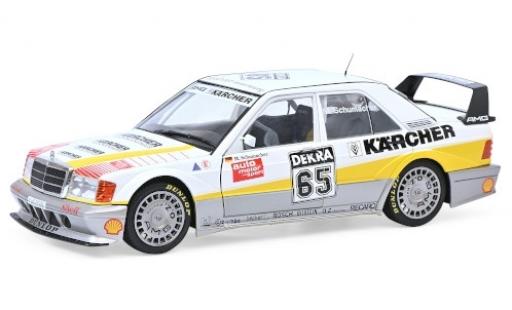 Diecast model cars Mercedes 190 DTM E 2.5-16 Evo 2 No.65 K&Atilde;&curren;rcher 1990 M.Schumacher 1/18 Solido