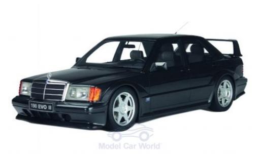 Diecast model cars Mercedes 190 Evo E 2.5-16 Evolution II black 1990 1/18 Solido