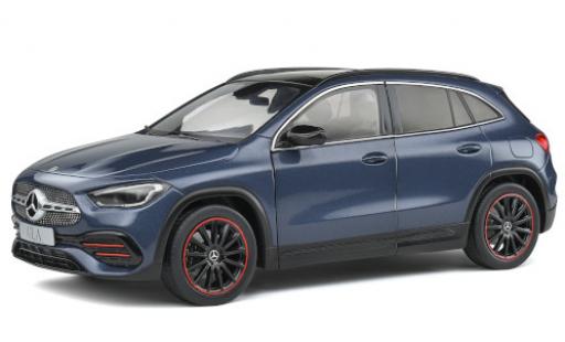 Diecast model cars Mercedes GLA Base AMG Line (H247) metallic blue 2020 1/18 Solido
