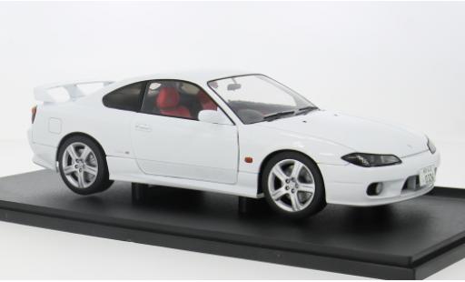 Diecast model cars Nissan Silvia S15 Spec-R Aero white 1/18 Solido