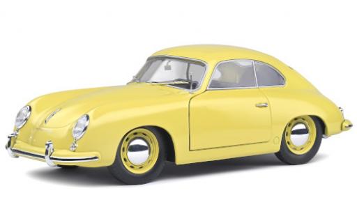 Diecast model cars Porsche 356 1953 Pre-A yellow 1/18 Solido