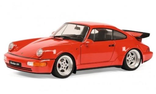 Diecast model cars Porsche 911 Turbo 3.6 red 1990 1/18 Solido