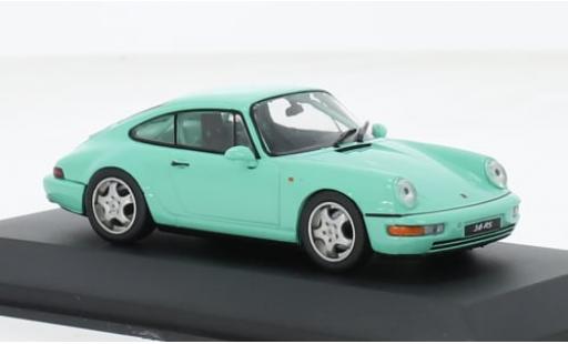 Diecast model cars Porsche 911 RS Clubsport green 1/43 Solido