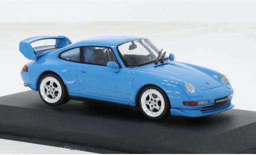 Diecast model cars Porsche 911 RS Clubsport blue 1994 1/43 Solido