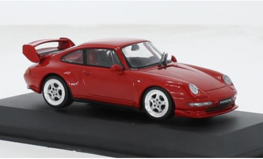 Diecast model cars Porsche 911 RS Clubsport yellow 1994 1/43 Solido
