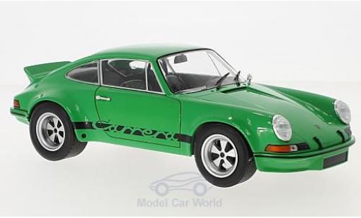 Diecast model cars Porsche 911 RSR 2.8 green 1974 1/18 Solido