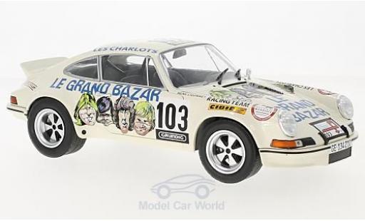 Diecast model cars Porsche 911 SC RSR No.103 Le Grand Bazar Tour de France Auto 1973 H.Bayard/R.Ligonnet 1/18 Solido