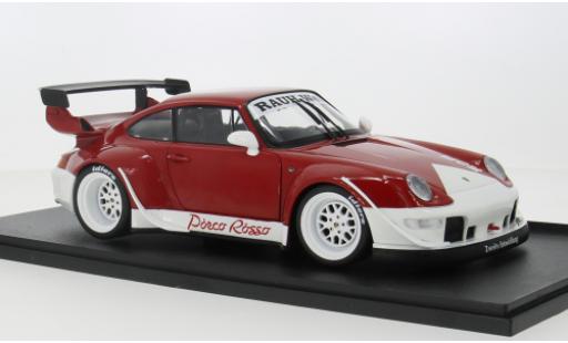 Diecast model cars Porsche 911 RWB Body Kit Porco Rosso 1/18 Solido