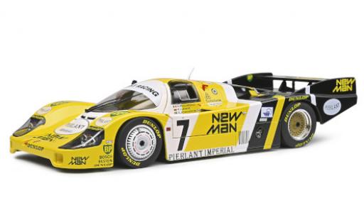 Diecast model cars Porsche 956 1984 LH RHD No.7 Joest Racing New Man 24h Le Mans H.Pescarolo/K.Ludwig/S.Johansson 1/18 Solido