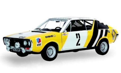 Diecast model cars Renault 17 Gordini No.2 elf Team Rally Polen 1976 1/18 Solido
