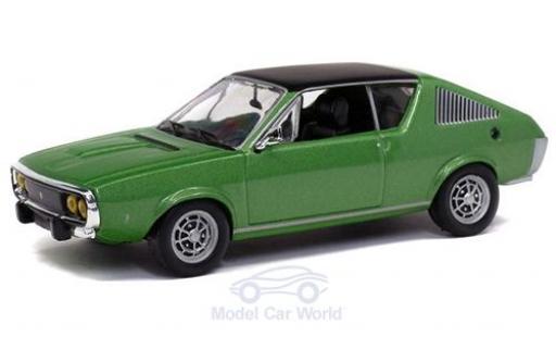 Diecast model cars Renault 17 Base metallic green 1974 1/43 Solido
