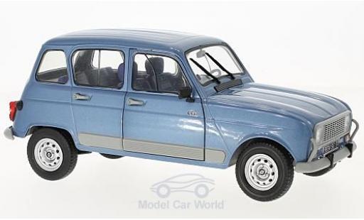 Diecast model cars Renault 4 L GTL Clan metallic blue Air France 198 1/18 Solido
