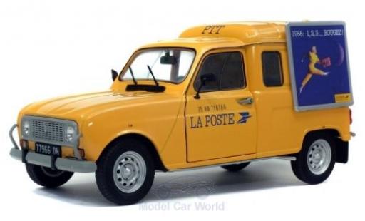 Diecast model cars Renault 4 F4 LF La Poste (F) 1988 1/18 Solido