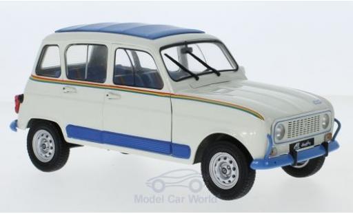 Diecast model cars Renault 4 Jogging L beige/blue 1/18 Solido