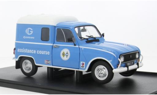 Diecast model cars Renault 4 F4 LF Gordini Service 1/18 Solido