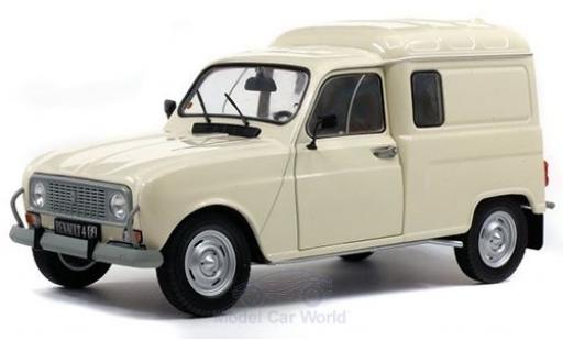 Diecast model cars Renault 4 F4 LF beige 1975 1/18 Solido