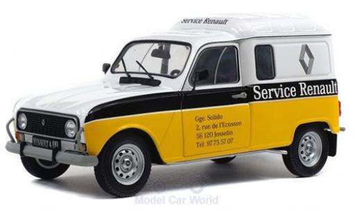 Diecast model cars Renault 4 F4 LF Service 1975 1/18 Solido