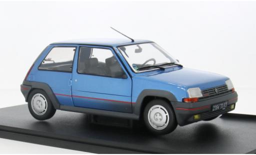 Diecast model cars Renault 5 Phase 1 GT Turbo MK1 blue 1/18 Solido