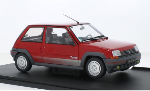 Diecast model cars Renault 5 Phase 1 GT Turbo MK1 red 198 1/18 Solido