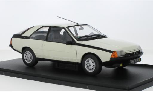 Diecast model cars Renault Fuego Turbo white 1985 1/18 Solido