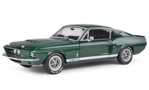 Diecast model cars Ford Mustang Shelby GT500 500 metallic green/Dekor 1967 Basis: Ford Mustang Fastback 1/18 Solido