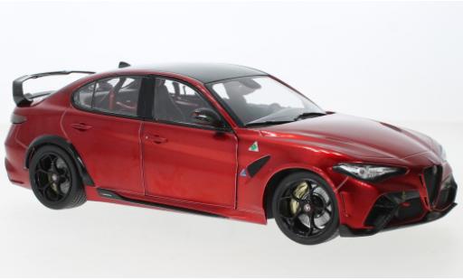 Diecast model cars Alfa Romeo Giulia gtam metallise red 2021 1/18 Solido