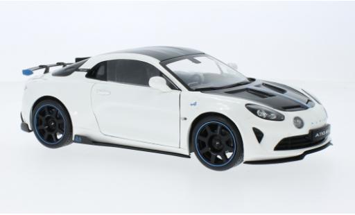 Diecast model cars Alpine A110 radicale Le Mans metallise white 2023 1/18 Solido