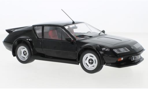Diecast model cars Alpine A310 gt Renault Pack black 1983 1/18 Solido