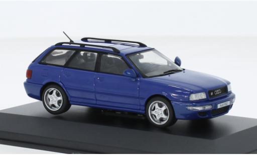 Diecast model cars Audi RS2 avant blue 1995 1/43 Solido
