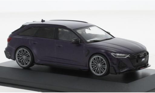 Diecast model cars Audi RS6 rs6-r -R matt-purple 2022 1/43 Solido