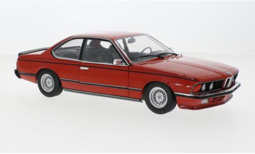Diecast model cars Bmw 635 CSi (E24) red 1984 1/18 Solido
