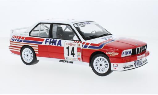 Diecast model cars Bmw M3 course (E30) No.14 Bastos Procar Belgique 1993 1/18 Solido