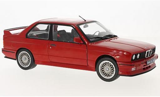 Diecast model cars Bmw M3 coupe (E30) red 1986 1/18 Solido