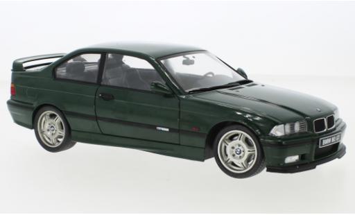 Diecast model cars Bmw M3 gt (E36) green 1995 1/18 Solido
