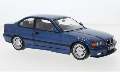 Diecast model cars Bmw M3 coupe (E36) metallise blue 1994 1/18 Solido