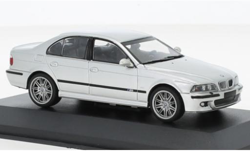 Diecast model cars Bmw M5 berline (E39) grey 2003 1/43 Solido