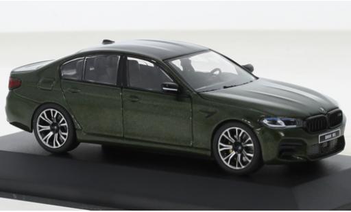 Diecast model cars Bmw M5 competition (F90) metallise green 2020 1/43 Solido