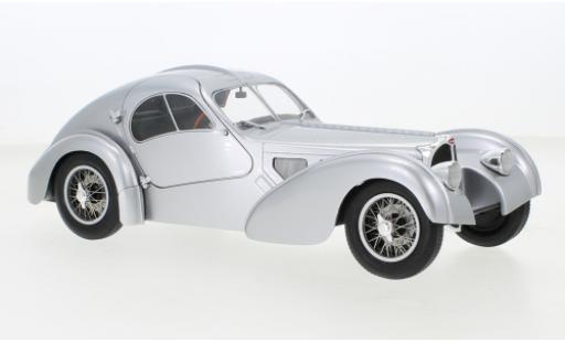 Diecast model cars Bugatti 57 Atlantic Type SC grey 1937 1/18 Solido