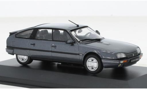 Diecast model cars Citroen CX GTI Turbo II metallise grey 1989 1/43 Solido