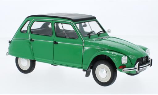 Diecast model cars Citroen Dyane Berline 6 green 1976 1/18 Solido