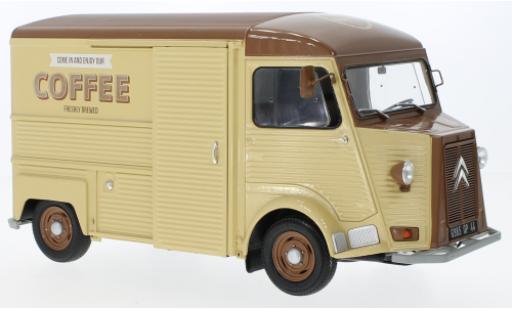Diecast model cars Citroen HY Fourgonnette Food Truck Cafe Ambulant 1969 1/18 Solido