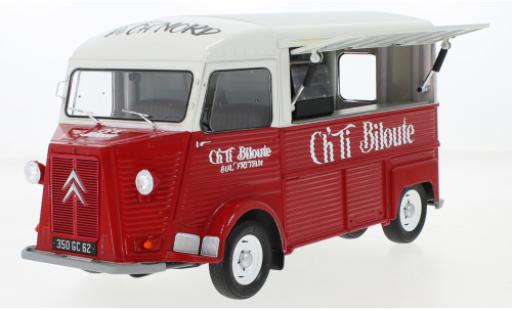Diecast model cars Citroen HY Fourgonnette Food Truck Friterie Chti Biloute 1969 1/18 Solido