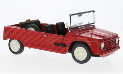 Diecast model cars Citroen Mehari Berline red 1970 1/18 Solido