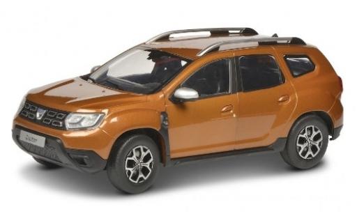 Diecast model cars Dacia Duster SUV MK2 metallic brun 2018 1/18 Solido