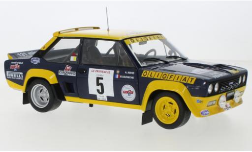Diecast model cars Fiat 131 Abarth No.5 Olio Rally WM Tour de Corse 1977 1/18 Solido