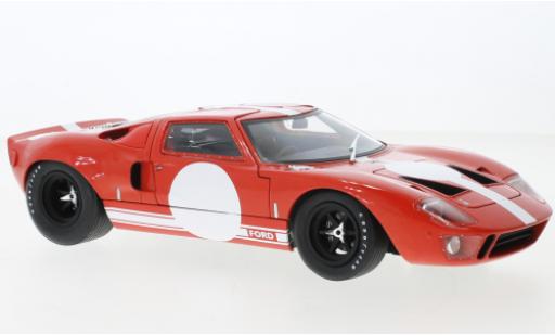 Diecast model cars Ford GT40 Mk I red RHD 1968 1/18 Solido