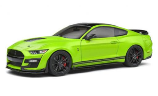 Diecast model cars Ford Mustang Shelby GT500 Ford Mustang metallic la chaux 2020 1/18 Solido
