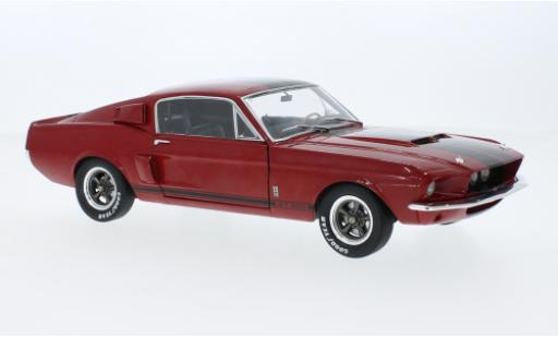 Diecast model cars Ford Mustang Shelby GT500 Ford Mustang metallise red fonc&Atilde;&copy;/black 1967 1/18 Solido
